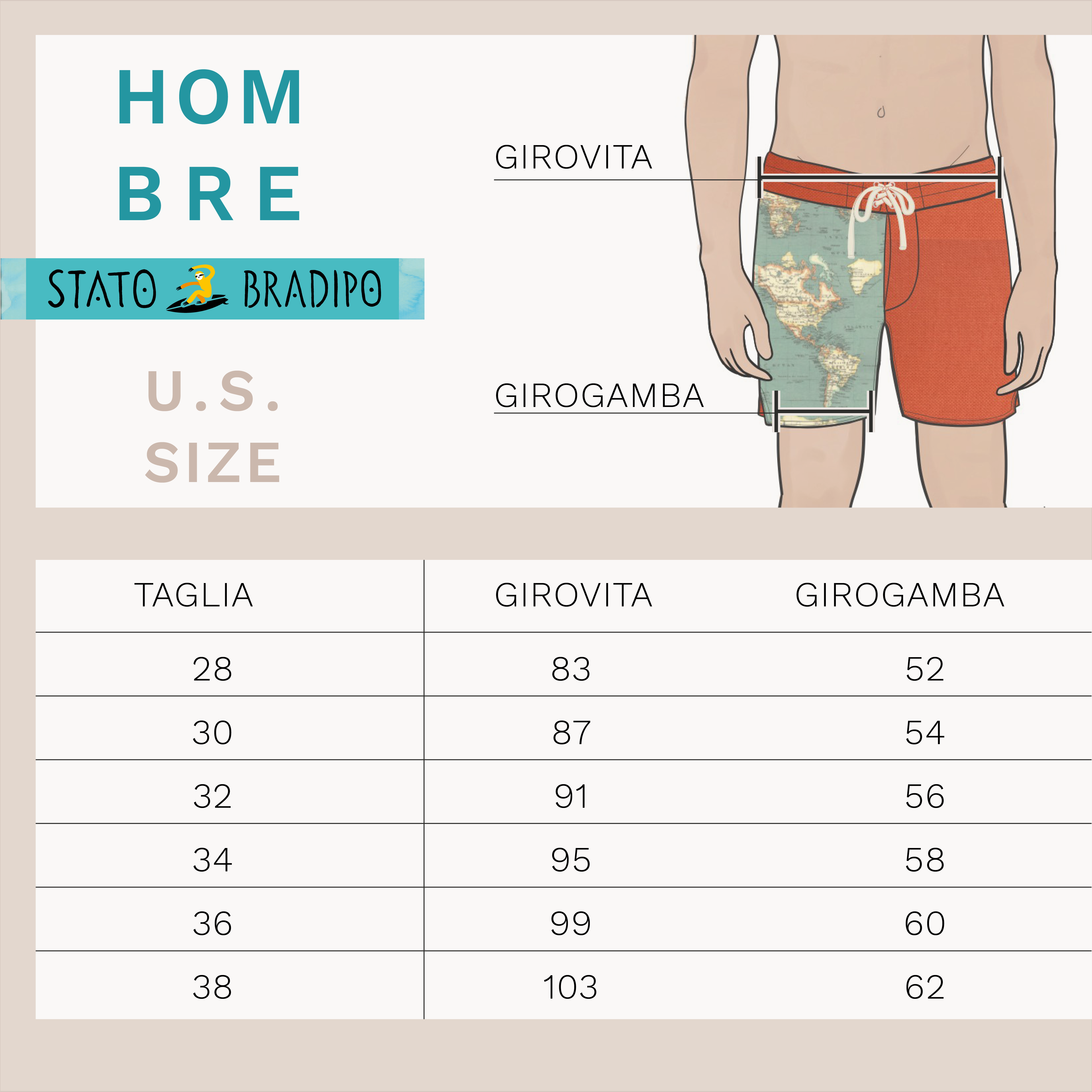 Ficus Boardshorts HOMBRE